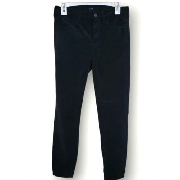 J. Crew Factory Black Corduroy Pants Size 26 Midrise Skinny - Picture 1 of 9